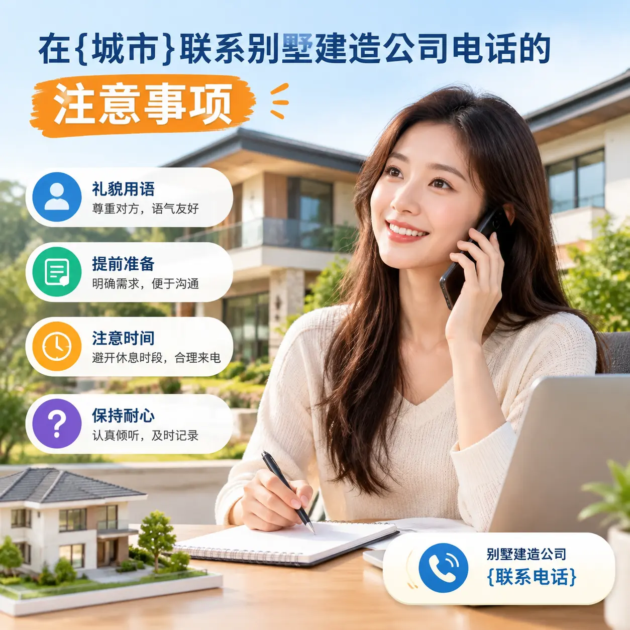 在开阳联系别墅建造公司电话的注意事项