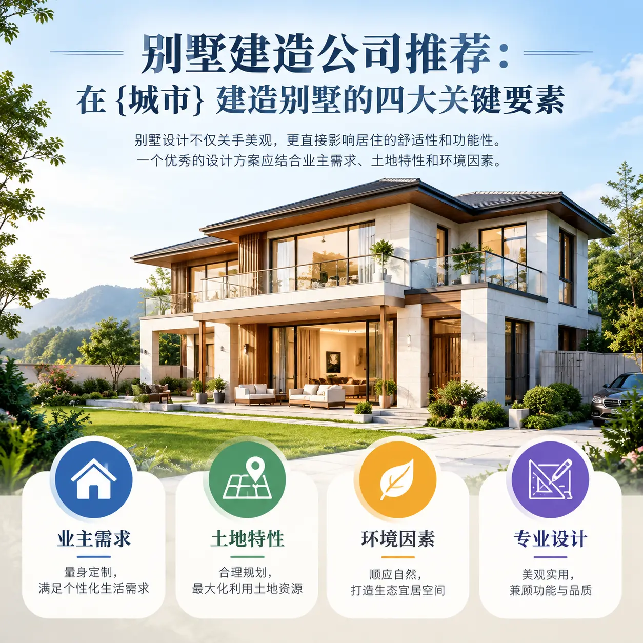 别墅建造公司推荐：在 开阳 建造别墅的四大关键要素