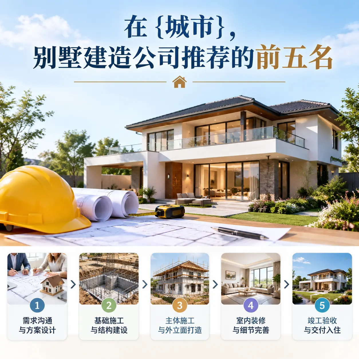 在 开阳,别墅建造公司推荐的前五名