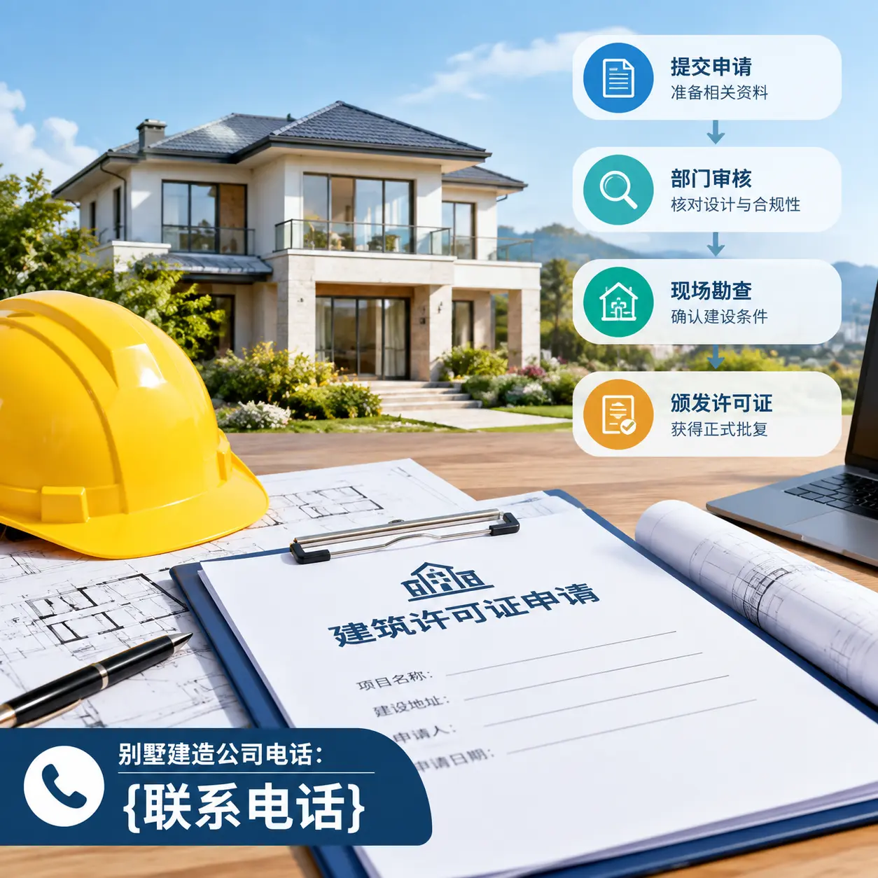 别墅建造公司电话:在开阳建造前的准备工作