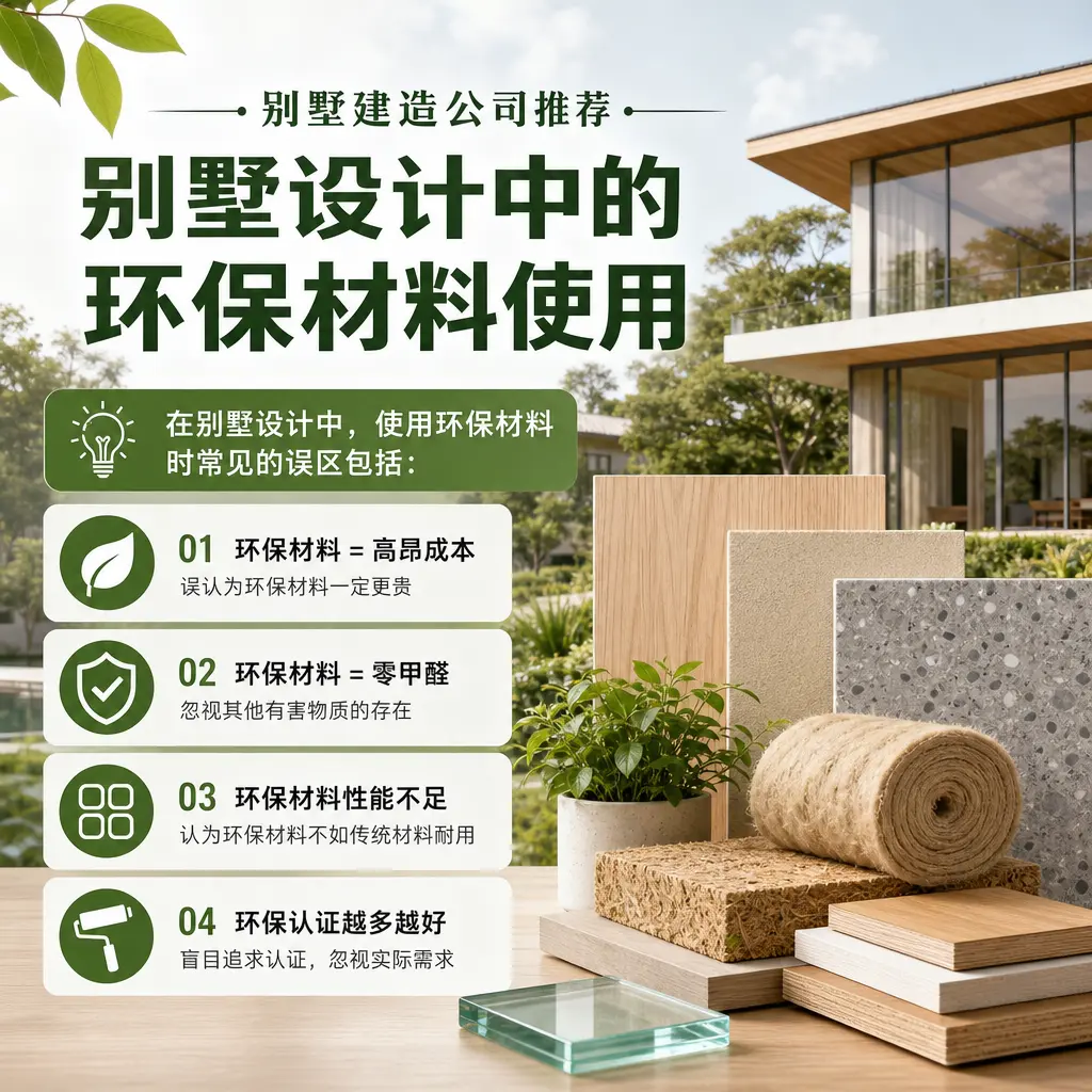 别墅建造公司推荐： 开阳 别墅设计中的环保材料使用